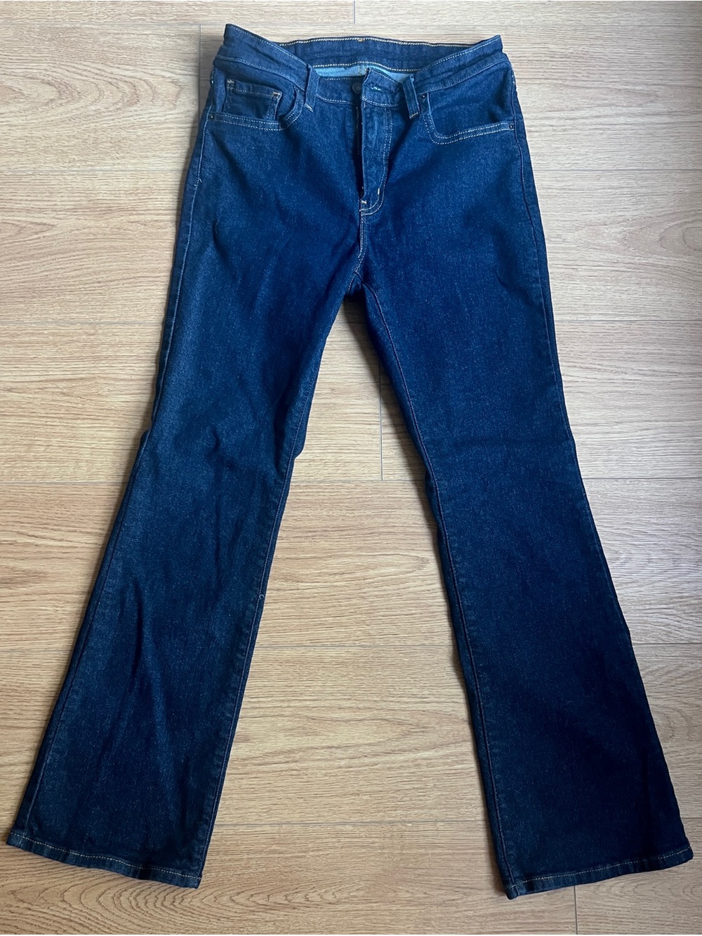 Levi’s 18759 Women’s Bootcut Jeans W28 L30 Dark Wash Stretch
